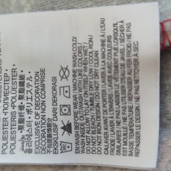 Levi's Plaid Pajama Pants Boys 14 Red Blue - Picture 8 of 11